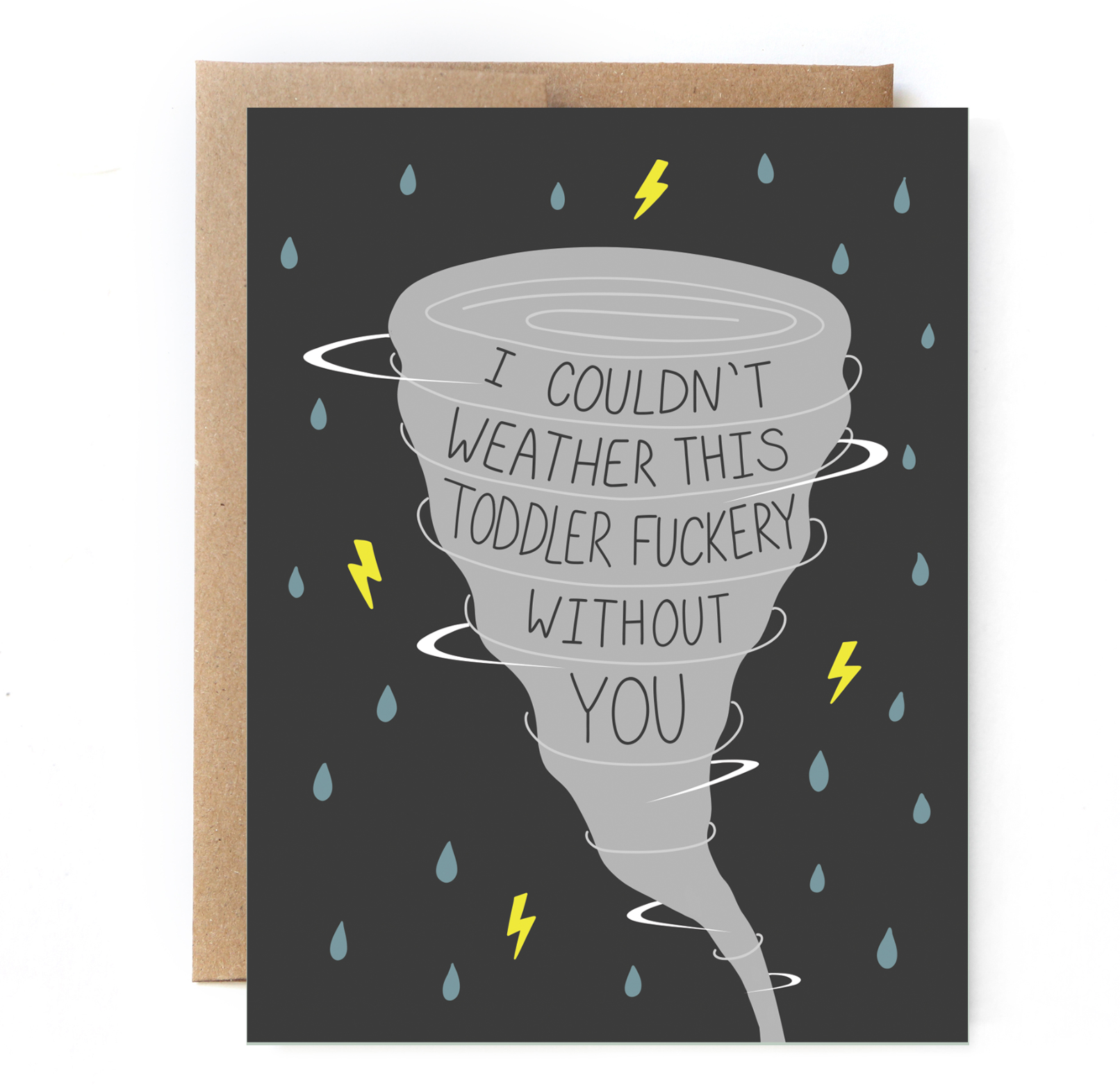 Toddler Fuckery Greeting Card