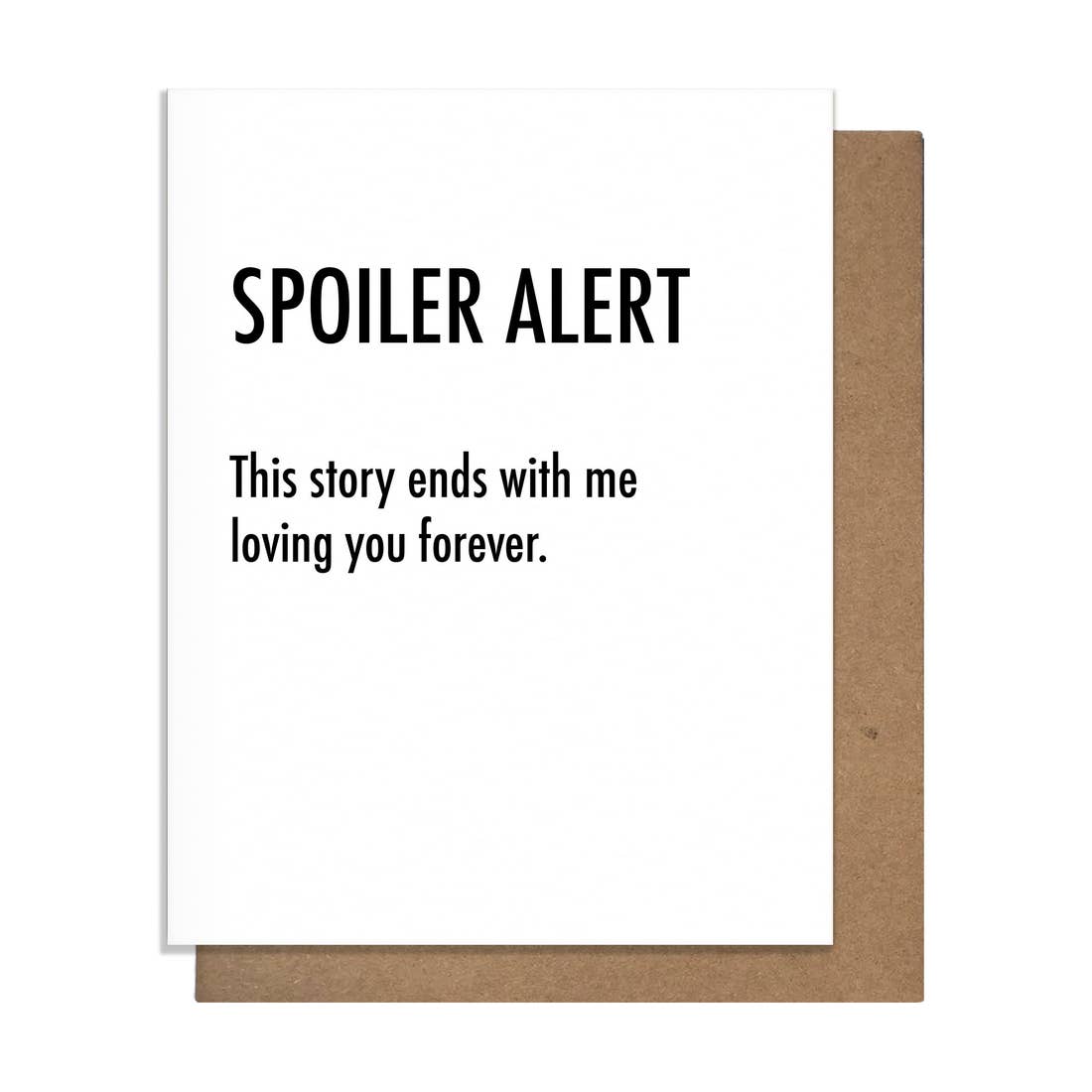 Spoiler Alert Card