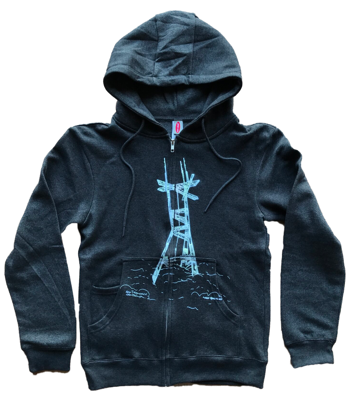 Sutro Sketch Zip Hoodie