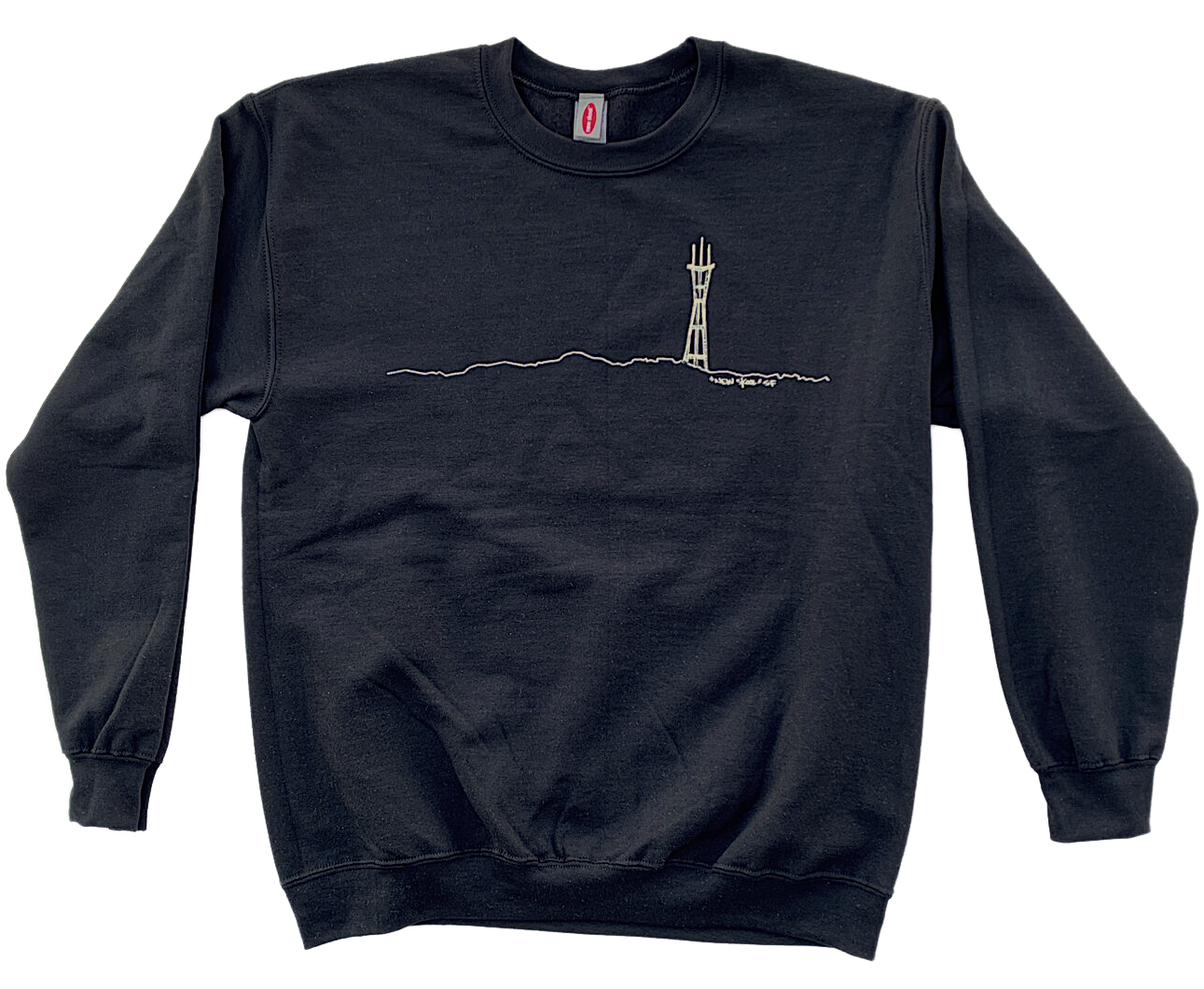 Sutro Tower Crew Pullover