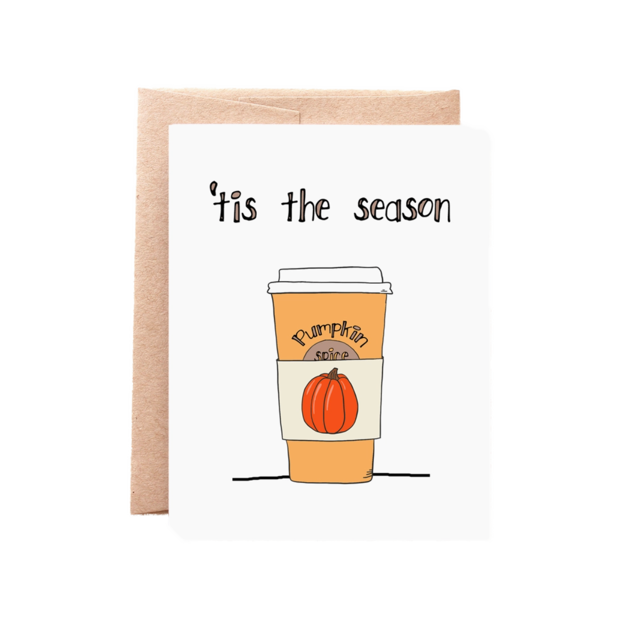 Pumpkin Season greeting card