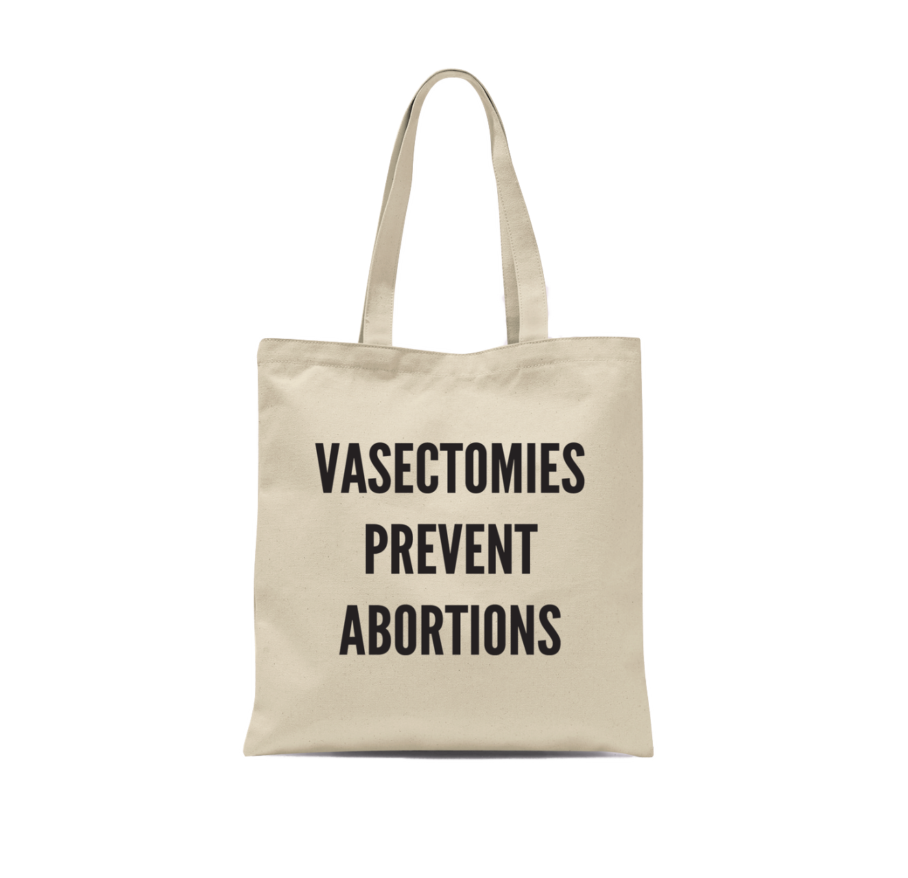 Vasectomy tote bag