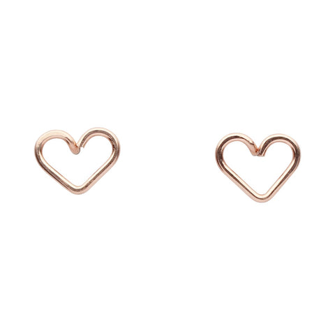 Heart Studs