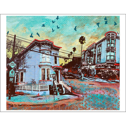 Dane's Mission District art print