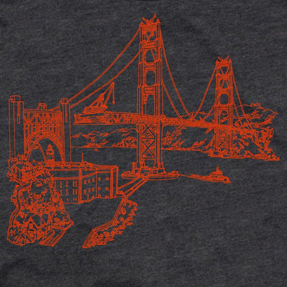 Golden Gate Bridge Men's T-Shirt