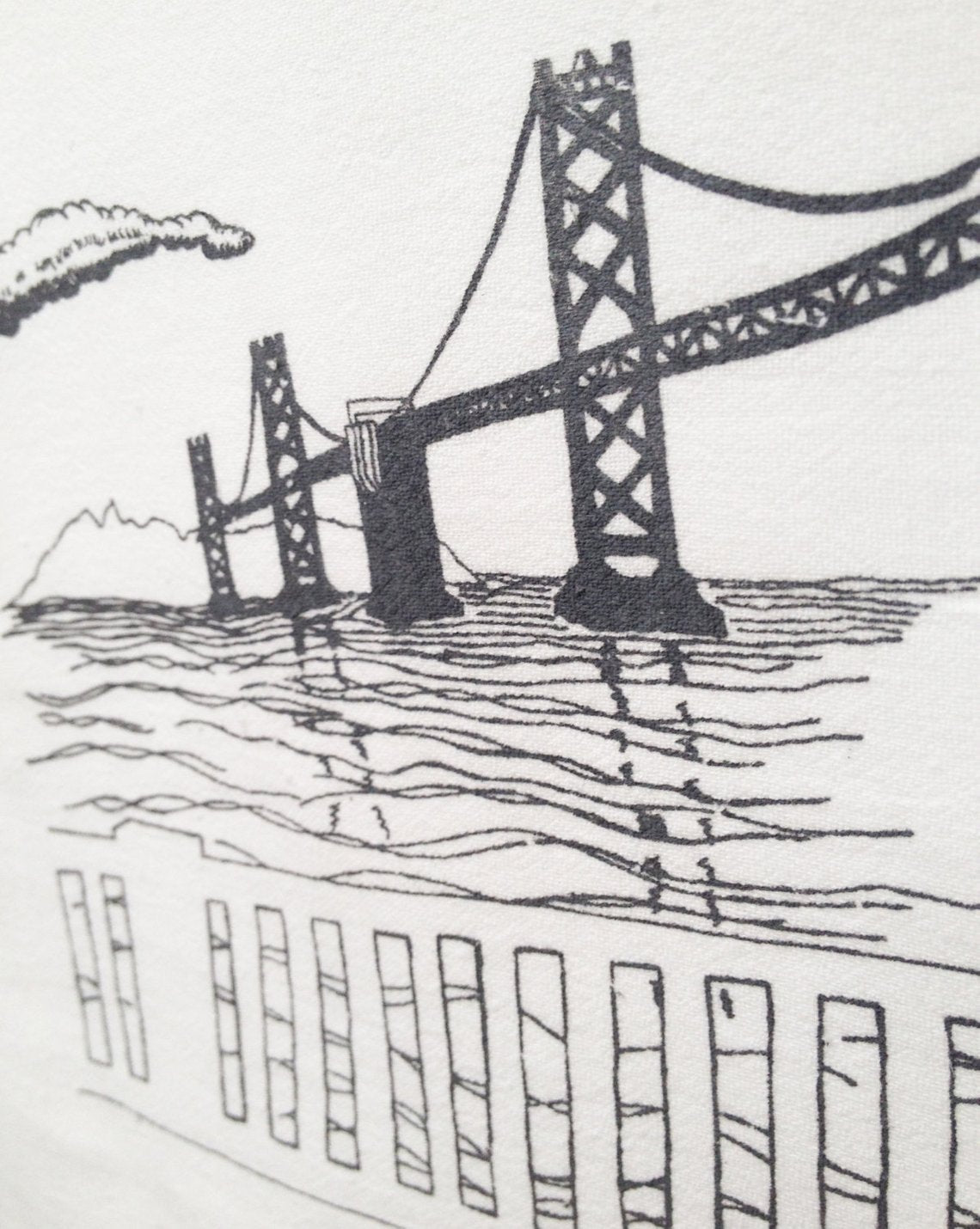 Bay Bridge Tea Towel