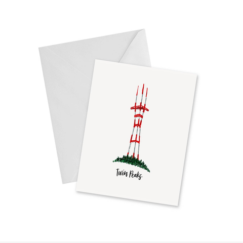 Sutro Tower Greeting Card