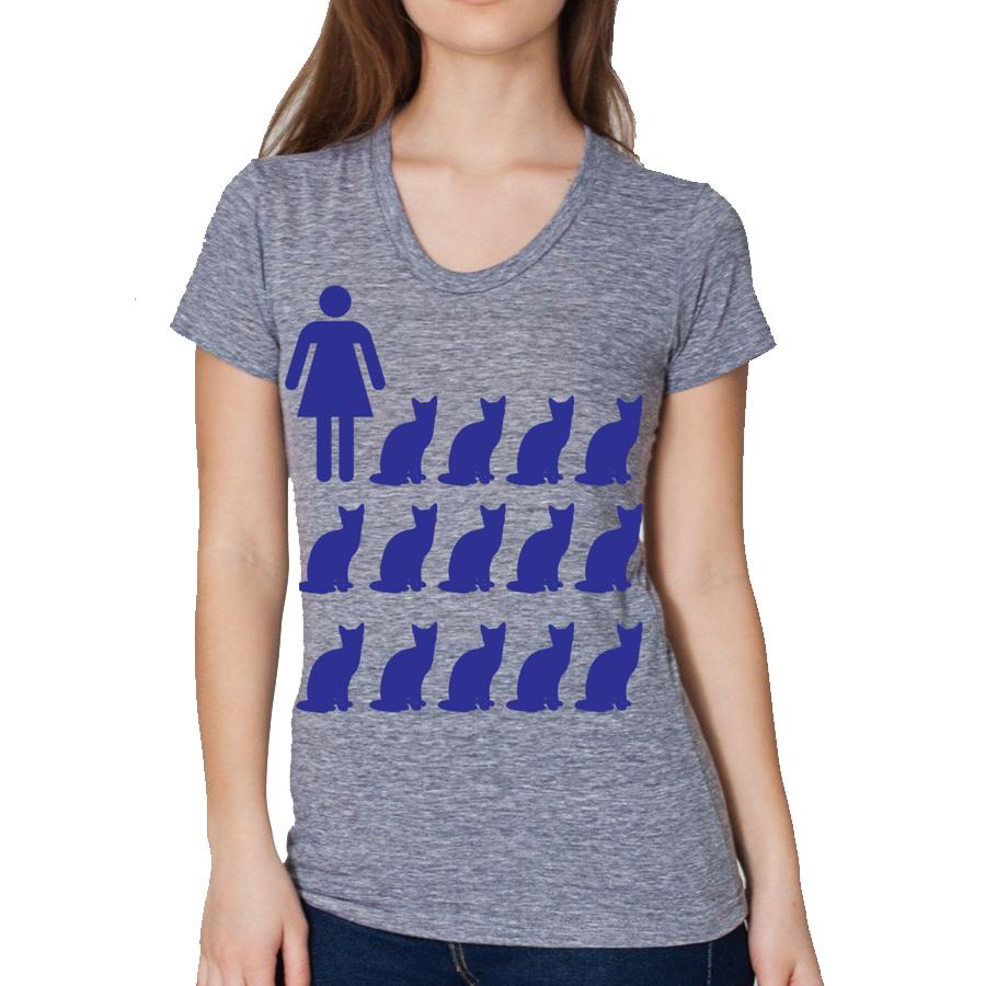 Crazy Cat Lady Women's Tshirt