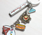 San Francisco Charm Keychains