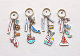 San Francisco Charm Keychains