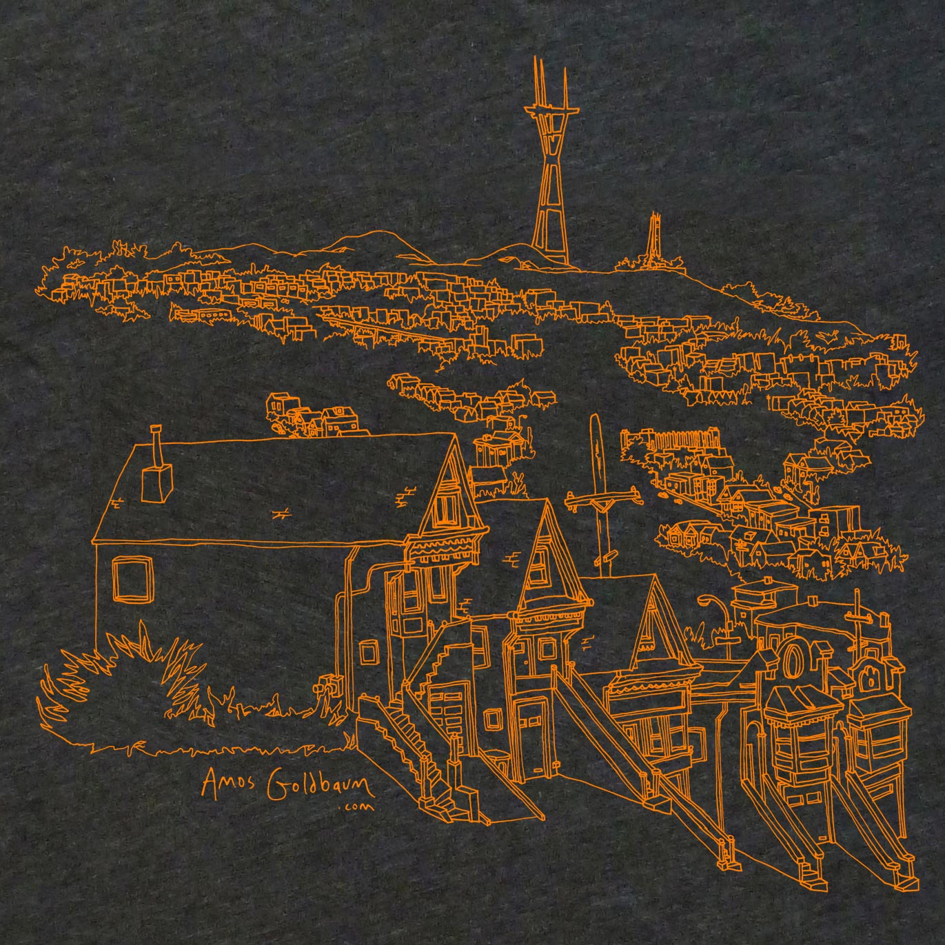 Sutro Tower Kid's T-shirt