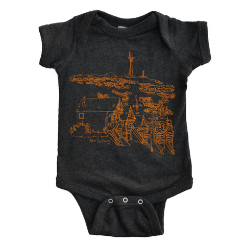 Sutro Tower Baby Onesie